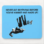 Mergulho de céu engraçado mousepads