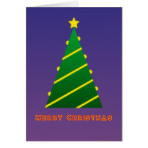 Merry Christmas tree Cartao