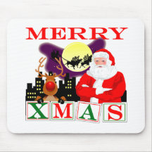 merryxmas mouse pads