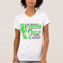 Mês da consciência do linfoma Non-Hodgkin para mim Tshirts