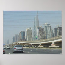 metro de Dubai, uae Posteres