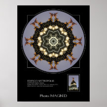 METRÓPOLE DE EDIFICIO, MADRID, ESPANA POSTERS