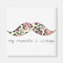 meu bigode é ímã do vintage imãs