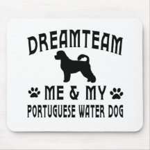 Meu cão português do cão de água mousepad
