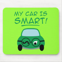 Meu carro é esperto mousepads