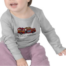 Meu pai é um T do sapador-bombeiro Tshirts