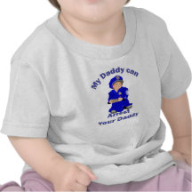 Meu pai pode prender seu pai tshirts