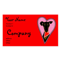Meus namorados cartao de visita