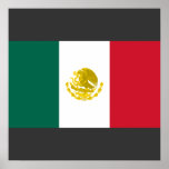 México com os braços dourados completos, México Posteres