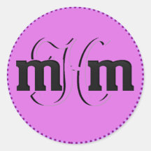 mhm monogram2 adesivos