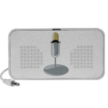 Microfone Caixinha De Som Para Mini