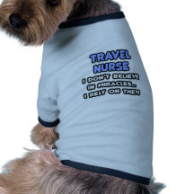 Milagre e enfermeiras do viagem roupas para caes
