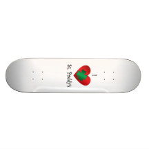 Mim almofada do santo do coração skate