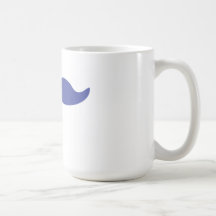 mim bigode para o café caneca