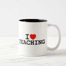 Mim ensino do coração caneca
