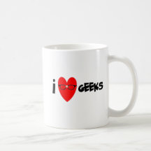 Mim geeks do coração canecas