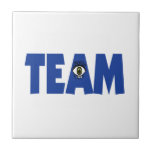 Mim (olho) na equipe azulejos de cerâmica 