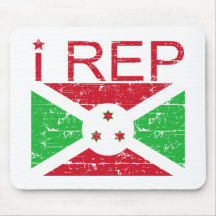 Mim representante Burundi Mousepad