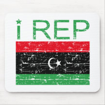 Mim representante Líbia Mousepads
