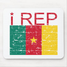 Mim representante República dos Camarões Mousepad