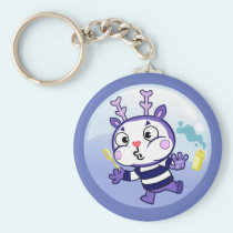 Mime em uma bolha porta chaves