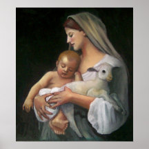 Minha cópia da pintura de BOUGUEREAU: Inocência Pôsteres