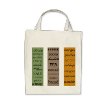 Minha sacola de List_Organic do mantimento Bolsa Para Compras