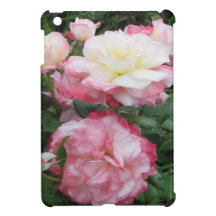 mini caso do iPad com rosas