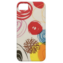 mini caso do ipad, retro, disco capas iPhone 5 Case-Mate