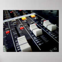 misturador audio posters