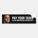 Mitt Romney em redistribuir a riqueza Adesivos
