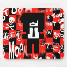 Miúdo da cena de Emo Mousepads