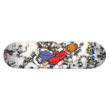 Miúdo do demónio de velocidade skate personalizado