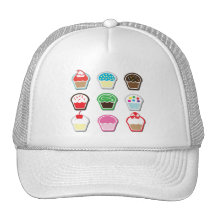 Mmm, cupcakes! bonés
