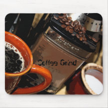 Moagem do café mousepads