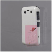 modele com sua caniche vermelha, pelo peña do lalo capas blackberry bold