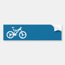 Modelo da bicicleta adesivo