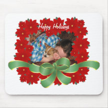 Modelo da foto de Mousepad do Natal