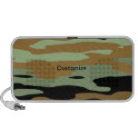 Modelo do auto-falante do Doodle de Camoflage Caixinha De Som Para iPhone