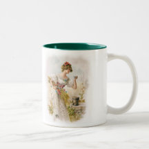 Momento de refrescamento caneca