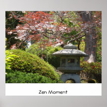 Momento do zen impressão