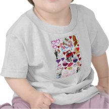 Momentos do casamento camisetas
