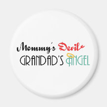 Mommy' diabo de s, Grandad' anjo de s Imas De Geladeira