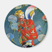 Monet - traje japonês - La Japonaise Imas De Geladeira