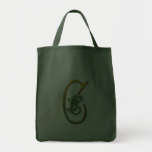 Monograma irlandês C do ouro Bolsa