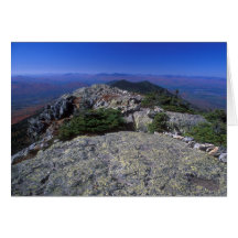 Montanha apalaches Ridge Maine de Bigelow da fuga Cartoes