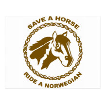 Monte um norueguês cartao postal