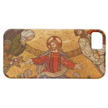 Mosaico da igreja - Jesus Cristo Capa iPhone 5 Case-Mate