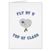 Mosca pelo Racquetball de U Cartoes