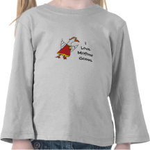 mothergoose, ganso de ILoveMother T-shirt